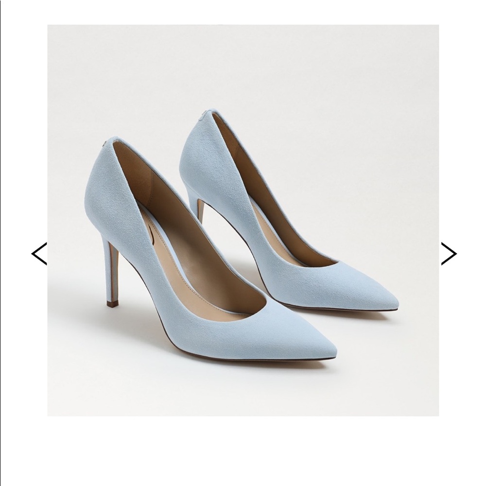 Sam Edelman Hazel Heels- Rivera Blue Suede